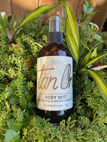 Tan On Body Mist (Organic & Clear)