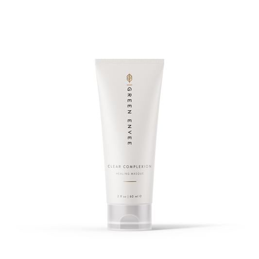 A tube of Green Envee charcoal Clear Complexion Healing Masque