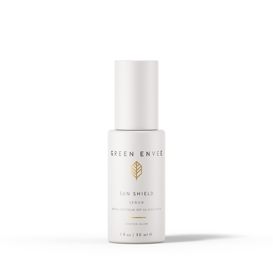Sun Shield Serum Broad Spectrum SPF 50 Sunscreen Canyon Glow